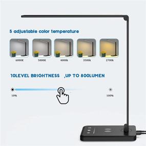 img 2 attached to Wireless Charging Eye Caring Lighting Brightness Lighting & Ceiling Fans