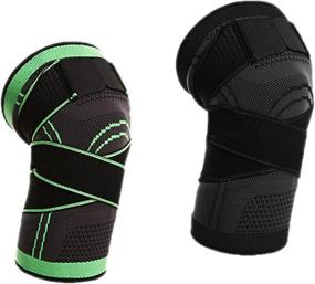 img 3 attached to 🏋️ Optimized NuCamper Knee Brace: Adjustable Compression Sleeve for Arthritis Pain Relief in Men and Women – Ideal Support for Injury Recovery, Meniscus Tear, Running, Sports, Workout