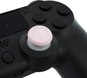 img 3 attached to 🎮 Upgrade Your PS5 and PS4 Controller with eXtremeRate Cherry Blossoms Pink & White Dual-Color Replacement 3D Joystick Thumbsticks and Screwdriver