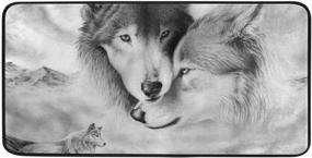 img 3 attached to Кухонные коврики Runner Animal Doormat