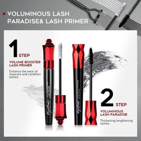 img 3 attached to 💥 Увеличьте объем своих ресниц с помощью набора EYESEEK Voluminous Lash Paradise Mascara, Primer & Eyeliner для интенсивного объема, длины и выразительности.