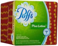 puffs plus lotion facial tissues 56 logo