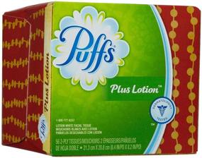 img 4 attached to Puffs Plus Lotion Facial Tissues 56