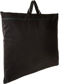 img 3 attached to 🎒Престижная студенческая чёрная серия: Легкий, водоотталкивающий портфель со мягкой стороной - 20 х 26 дюймов