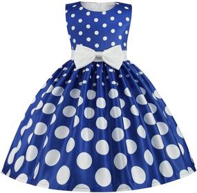 img 3 attached to Cichic Girls Party Dress: Elegant Baby Girls Princess Dress for Formal Occasions, Age 0-10 Years