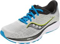 saucony mens guide charcoal medium men's shoes logo