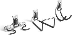 img 4 attached to 🔩 Rubbermaid Fasttrack Black Hooks - Model 2091172: Improve Storage Efficiency