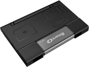 img 3 attached to Умный кард-ридер SmartQ C350 с USB-C и USB A портами, поддерживающий USB 3.