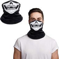 motorcycle skeleton protection breathable mouth sharp logo