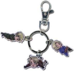 img 1 attached to Highly Sought-after Great Eastern Entertainment Hetalia Keychain: Must-Have Collectible for Fans