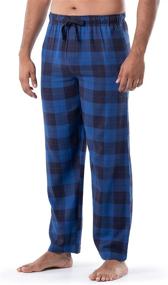 img 2 attached to 👘 IZOD Woven Flannel Sleepwear: Stylish and Comfortable Lounge Clothing for Large Men