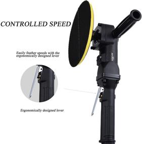 img 1 attached to Enhanced Autolock Orbital Pneumatic Polisher