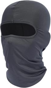 img 4 attached to 🏍️ Fuinloth Balaclava Face Mask: Stay Cool and Protected with this UV Blocking Neck Gaiter for Motorcycle and Ski Enthusiasts
