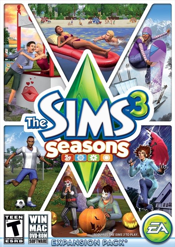 sims 3 seasons windows 로고