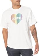 adidas standard graphic t shirt multicolor men's clothing logo