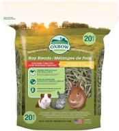 🐰 oxbow animal health western timothy & orchard hay blends - 20 oz. логотип