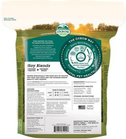 img 3 attached to 🐰 Oxbow Animal Health Western Timothy & Orchard Hay Blends - 20 oz.