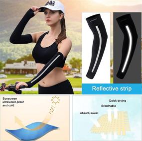 img 1 attached to 🕶️ YESURPRISE Polarized Cycling Sunglasses with 5 Interchangeable Lenses, Face Scarf, and Arm Sleeves - Ideal for Women and Men in Cycling, Fishing, Running, Driving, Golf