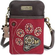 👜 chala crossbody wristlet: stylish and adjustable chihuahua women's handbags & wallets for wristlets logo