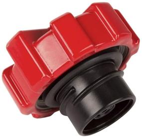 img 4 attached to Rugged Ridge 11229.12 Elite Fuel Cap - Aluminum Red for Jeep Wrangler & Gladiator