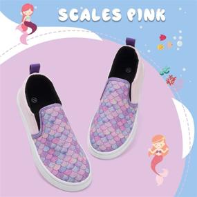 img 3 attached to IceUnicorn Sneakers Loafers Walking Shoes（Pink Boys' Shoes