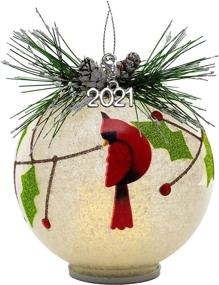 img 1 attached to BANBERRY DESIGNS Cardinal Christmas Ornament Seasonal Decor