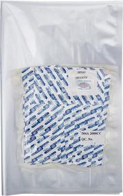 img 3 attached to 🛍️ (10) 5-Gallon 5 Mil ShieldPro Genuine Mylar Aluminum Foil Bags with (10) 2000cc Oxyfree Oxygen Absorbers for Optimal Long Term Food Preservation