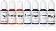 🕯️ vibrant 7 colors candle dye set for beautiful candles making logo