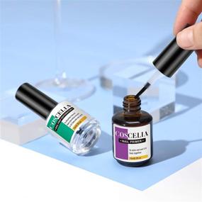 img 2 attached to 💅 COSCELIA Nail Dehydrator and Primer Set: Fast Dry Superior Bonding Primer for Gel Nail Polish Poly Extension Gel Acrylic Powder UV Gels Builder Gel 15ML