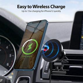 img 1 attached to Wireless Car Charger Magnetic Compatible Car Electronics & Accessories for Car Electronics Accessories