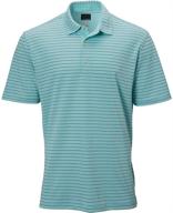 greg norman protek microlux stripe men's clothing for shirts logo