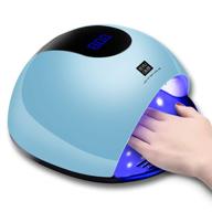 high-performance uv nail lamp 80w led nail dryer lamp for gel nail, spacious model 1113-n logo