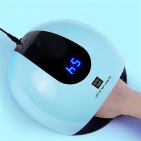 img 2 attached to High-Performance UV Nail Lamp 80W LED Nail Dryer Lamp for Gel Nail, Spacious Model 1113-N