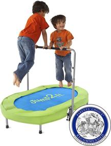 img 4 attached to Jump2It Portable Trampoline Adjustable Protective