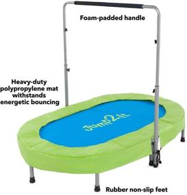 img 2 attached to Jump2It Portable Trampoline Adjustable Protective