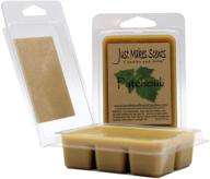 🌿 invigorate your space with just makes scents 2 pack - patchouli scented wax melts logo