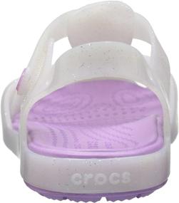 img 2 attached to Adorable Crocs Girls Isabella Sandal: Perfect Toddler Boys' Shoes for Summery Sandals