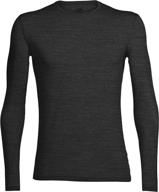 👕 icebreaker merino men's anatomica long sleeve crew neck shirt: slim fit undershirt made with merino wool логотип