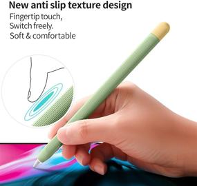 img 3 attached to Tukellen Cover For Apple Pencil 2Nd Generation Case Skin Silicone Sleeve