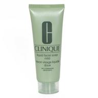 gentle cleansing solution: clinique liquid facial soap mild - travel size 1.7oz/50ml for dry/combination skin logo