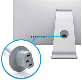 img 2 attached to 🔌 Запасной кабель для адаптера питания Штекер США для Apple iMac 21.5" 27" Совместим с моделями A1418 A1419 922-7139 922-9267 922-6438 2012-2019