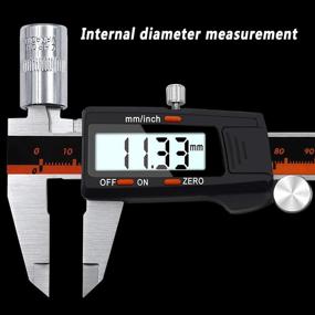 img 1 attached to Accurate Measurement Guarantee: Yofraro Stainless Vernier Caliper Resolution - The Ultimate Precision Tool