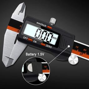 img 2 attached to Accurate Measurement Guarantee: Yofraro Stainless Vernier Caliper Resolution - The Ultimate Precision Tool