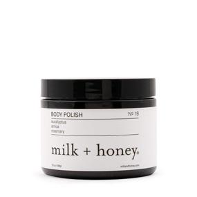 img 4 attached to Milk and Honey Exfoliating Body Polish No. 18 with Eucalyptus, Arnica, and Rosemary | 7 oz