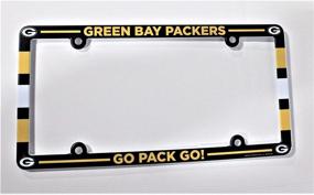 img 3 attached to 🏈 Full Color Green Bay Packers LIC Plate Frame for NFL WinCraft