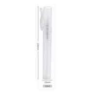 portable refillable plastic atomizer container for easy travel logo