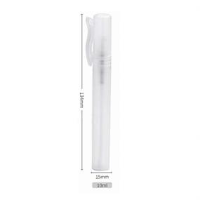 img 1 attached to Portable Refillable Plastic Atomizer Container for Easy Travel