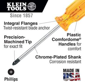 img 2 attached to Klein Tools 7 Piece Combination Screwdriver