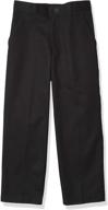 👖 boys flat front pant 60362 - authentic school uniforms for a smart look logo