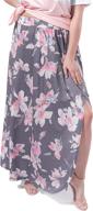 feremo skirt waisted floral skirts women's clothing and skirts logo